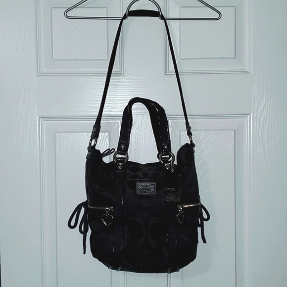 Coach Poppy Signature Tote Bag Purse - Picture 16 of 16